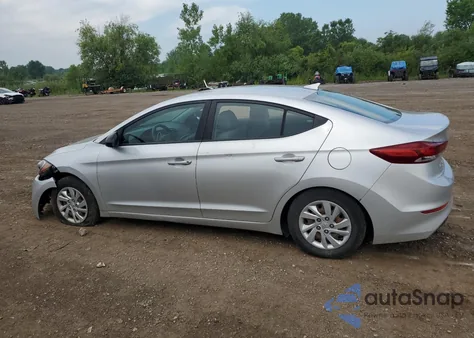 2017 Hyundai Elantra Se из США, поврежденный, VIN 5NPD74LF2HH068092